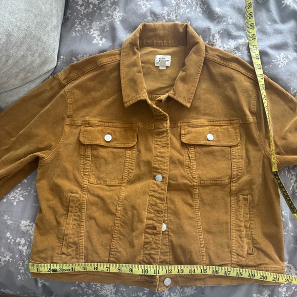 J. Crew Corduroy Garment Dyed Trucker Jacket L - Picture 11 of 11
